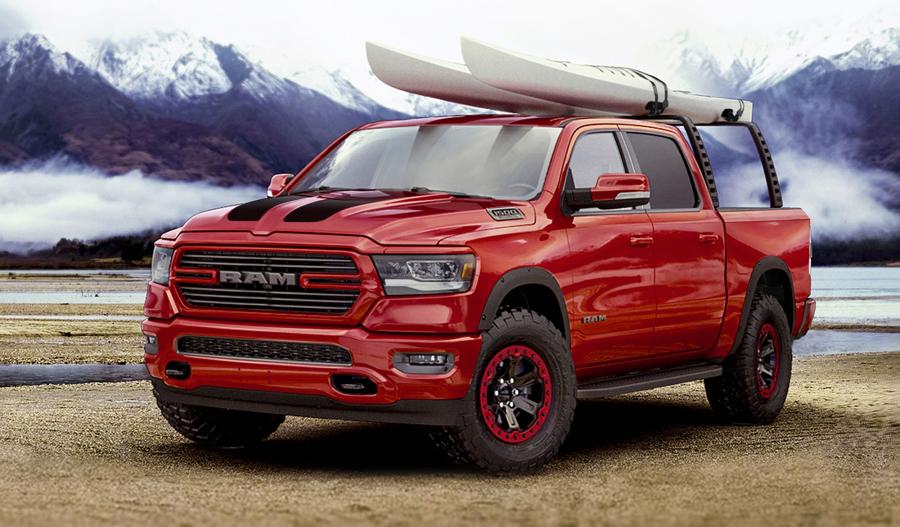 Dodge Ram 1500 Big Horn Sport Crew Cab Moparized 2018 года 